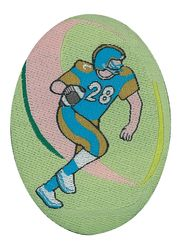 Športové nažehľovacie etikety - ragby